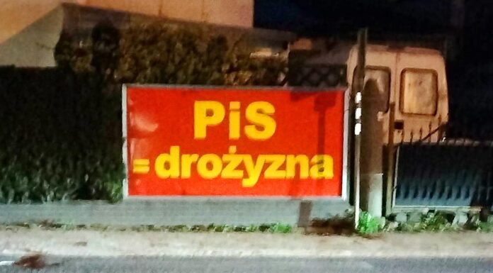 „PiS = drożyzna”