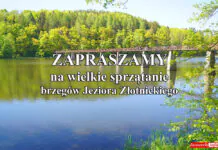 Razem posprzątajmy brzegi Jeziora Złotnickiego. Zaprasza Starosta Daniel Koko