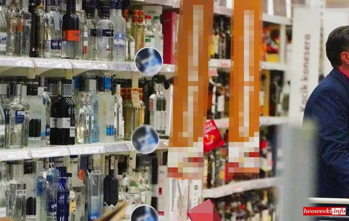 alkohol wódka market sklep