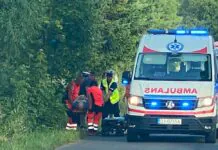 Policjanci dysponowani do potrącenia mężczyzny