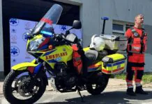 Motoambulans w jeleniogórskim pogotowiu