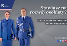 Zostań funkcjonariuszem Służby Więziennej.