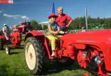 Izerski Zlot Traktorów – parada ciągników