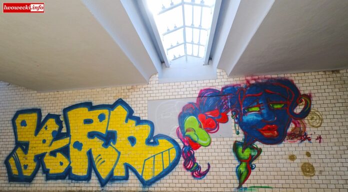 dworzec kolejowy w gryfowie ślaskim graffiti