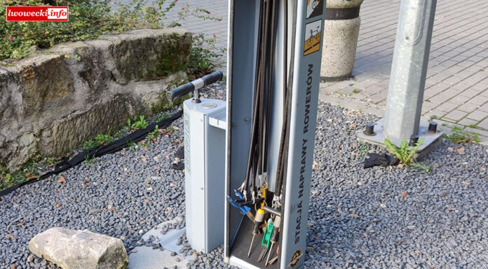 Okradziono punkt naprawy rowerów pod Szwajcarią Lwówecką