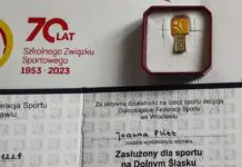 Pani Joanna Plitt – Zasłużona dla sportu na Dolnym Śląsku