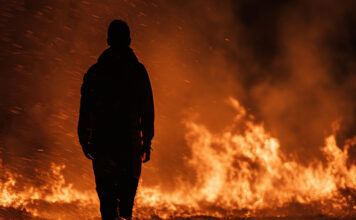 Wszedł do biblioteki, oblał się łatwopalną substancją i groził, że się podpali