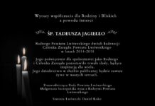 kondolencje Powiat Tadeusz Jagiełło