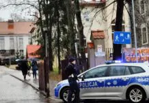 Kolizja koło szkoły