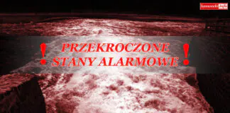 Przekroczone stany alarmowe na rzekach w regionie! przekroczone stany alarmowe