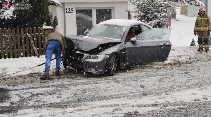 26-latek nie opanował BMW