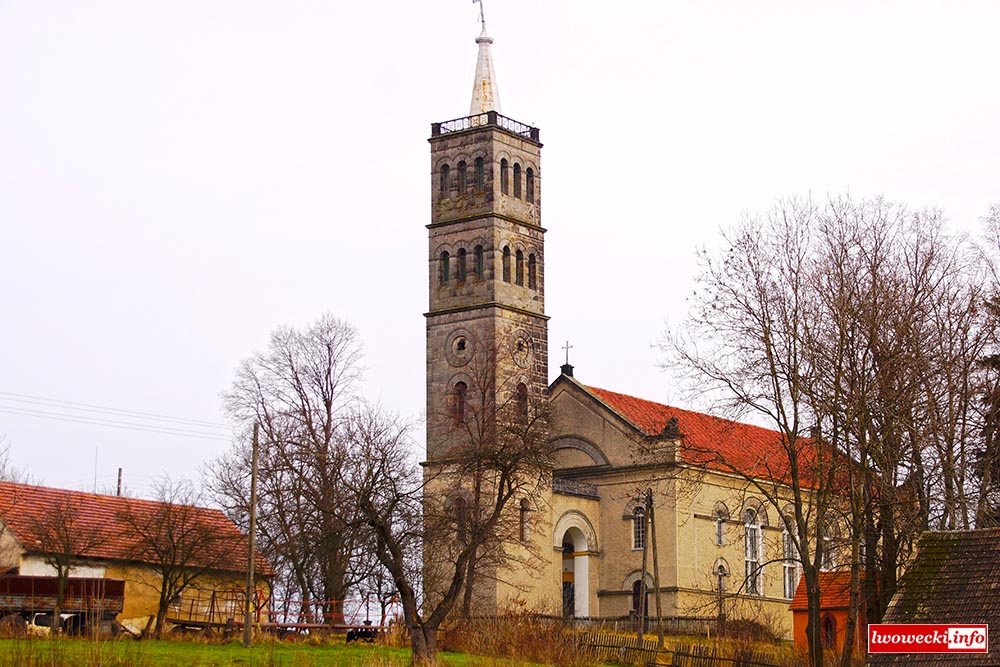 kościół Przemienienia Pańskiego w Olesznej Podgórskiej parafia Lubomierz