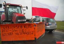 Rolnicy blokują drogę krajową nr 30