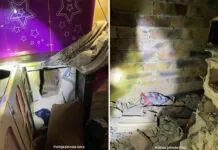 Wykuł w ścianie kryjówkę, bo nie chciał iść do więzienia