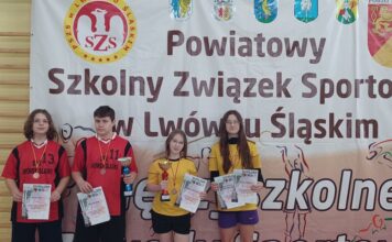 Mistrzostwa powiatu SZS w drużynowym tenisie stołowym igrzysk młodzieży