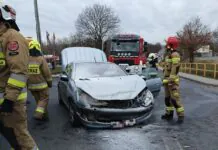 Policja o wypadku w Gryfowie Śląskim