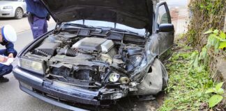 wypadek Lwówek Oświęcimska BMW