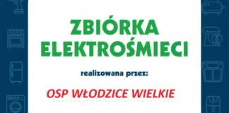OSP we Włodzicach Wielkich sprząta okolice z elektrośmieci