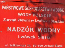 Wypadek w Zarządzie Zlewni w Lwówku Śląskim