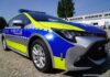 Toyota Corolla policja