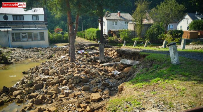 Lwówek Śląski po powodzi