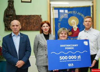 GLS Polska pomoc dla szkoły we Wleniu pół miliona 16