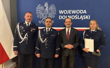 Nasza Policjantka wyróżniona przez Wojewodę i Komendanta Wojewódzkiego Policji