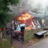 pożar Korczaka Świeradów