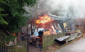 pożar Korczaka Świeradów