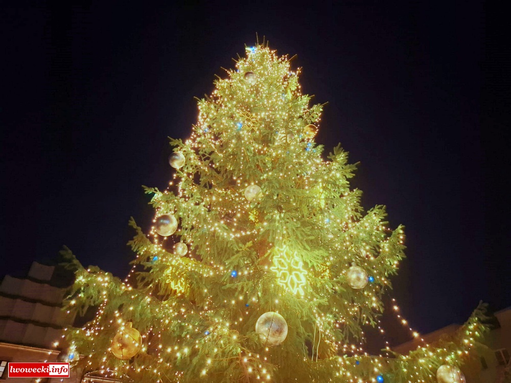 Miejska choinka już przyozdobiona