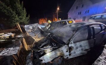 W nocy spłonęły trzy samochody