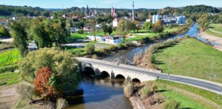 zabytkowy most w Lwówku Śląskim