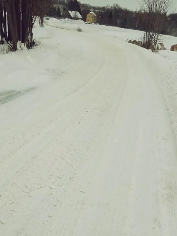 zima droga Kwiciszowice 3