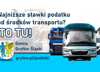 najniższe stawki podatku od środków transportu w Polsce Gryfów