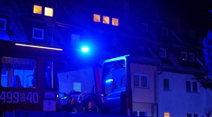 Na miejscu pięć zastępów straży pożarnej