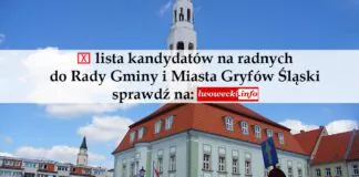 lista kandydatów na radnych do rady gminy i miasta gryfów śląski wybory 2024