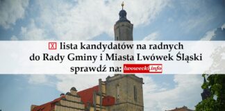 lista kandydatów na radnych do rady gminy i miasta lwówek śląski wybory 2024