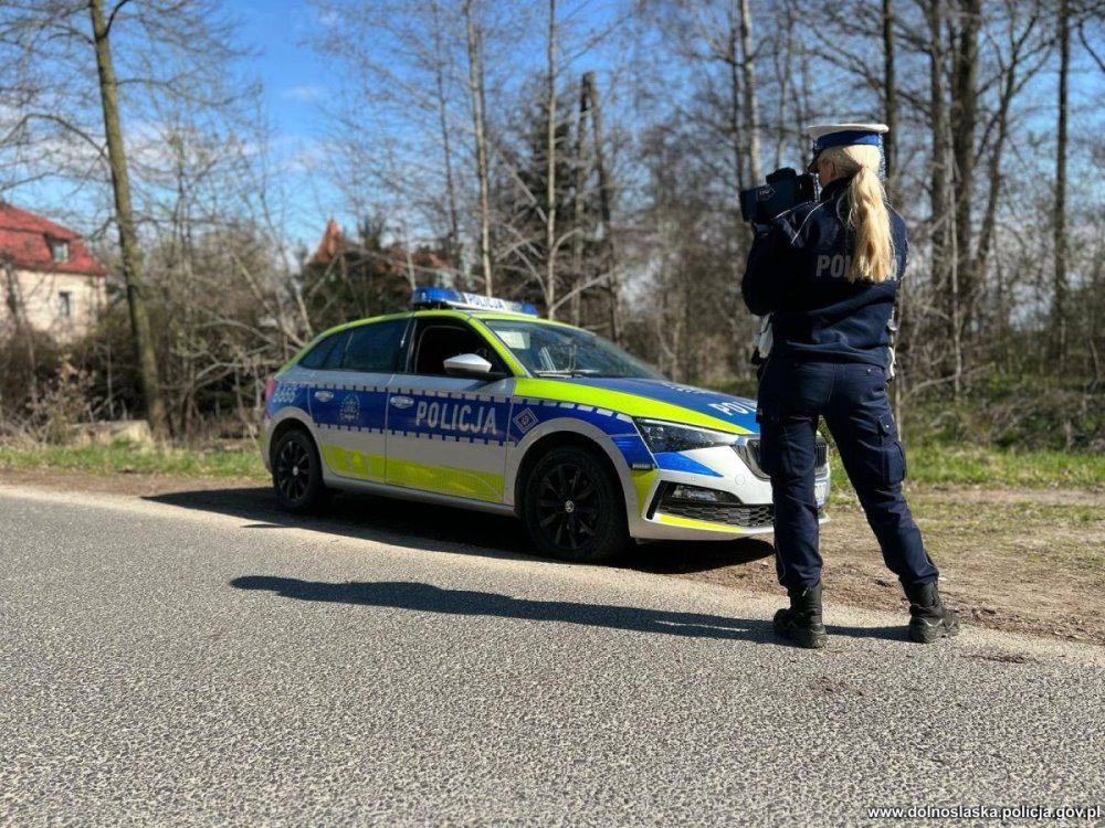 Akcja „Prędkość” na drogach powiatu lwóweckiego.