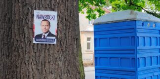 pomnik przyrody Wleń plakat Nawrocki
