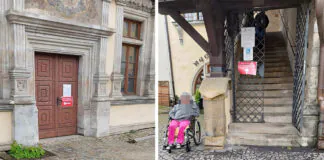 Lwówek Śląski. Na wybory po schodach