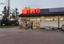 Strzały przed marketem Dino. Postrzelony mężczyzna trafił do szpitala