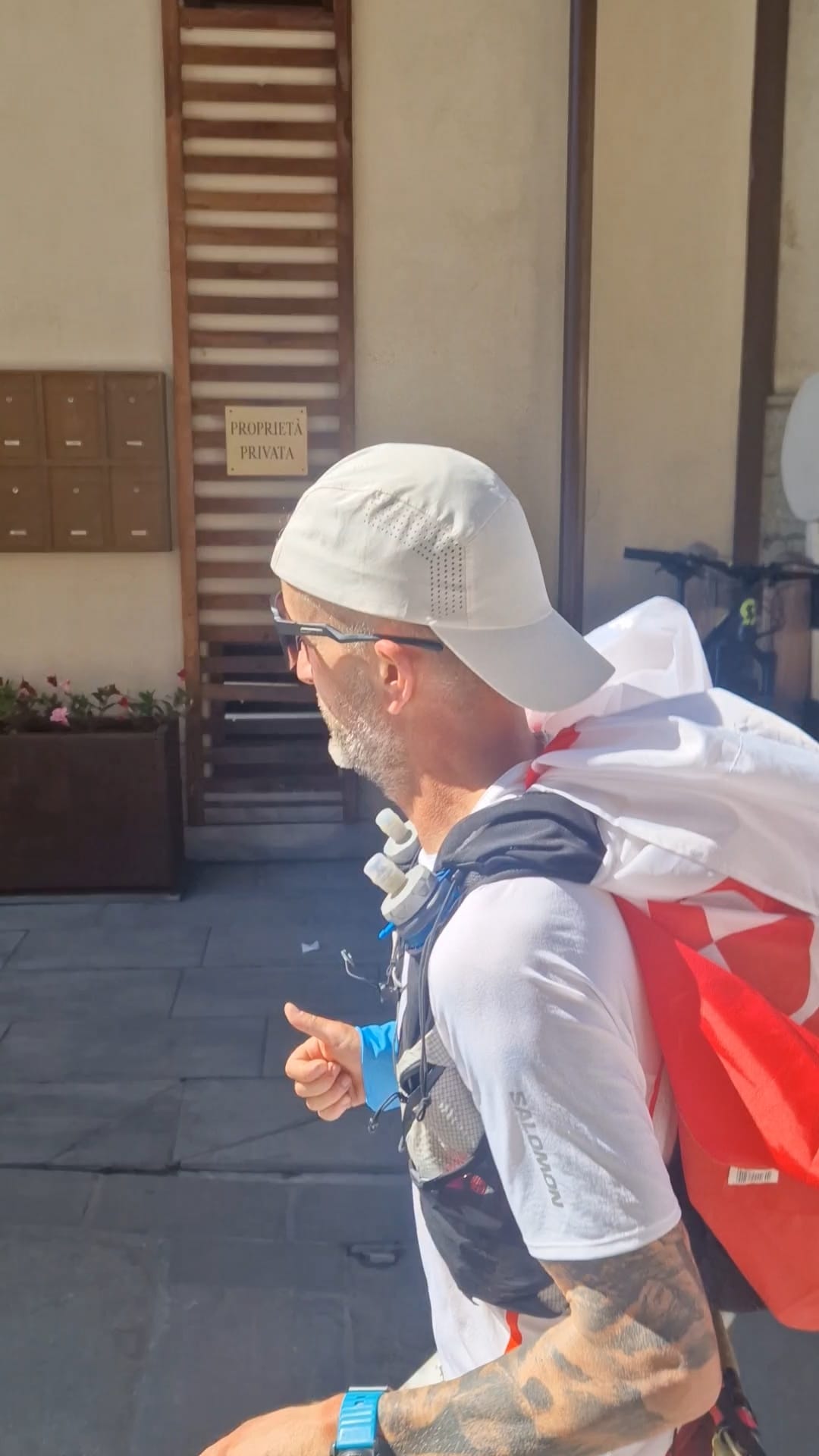 Marek Szramowiat dotarł do mety TOR450 – Tor des Glaciers