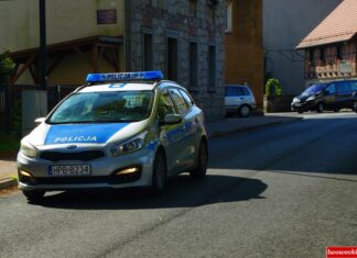 Przejażdżka ulicami Lwówka Śląskiego zakończyła się utratą samochodu