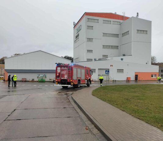 Doszło do wycieku gazu.