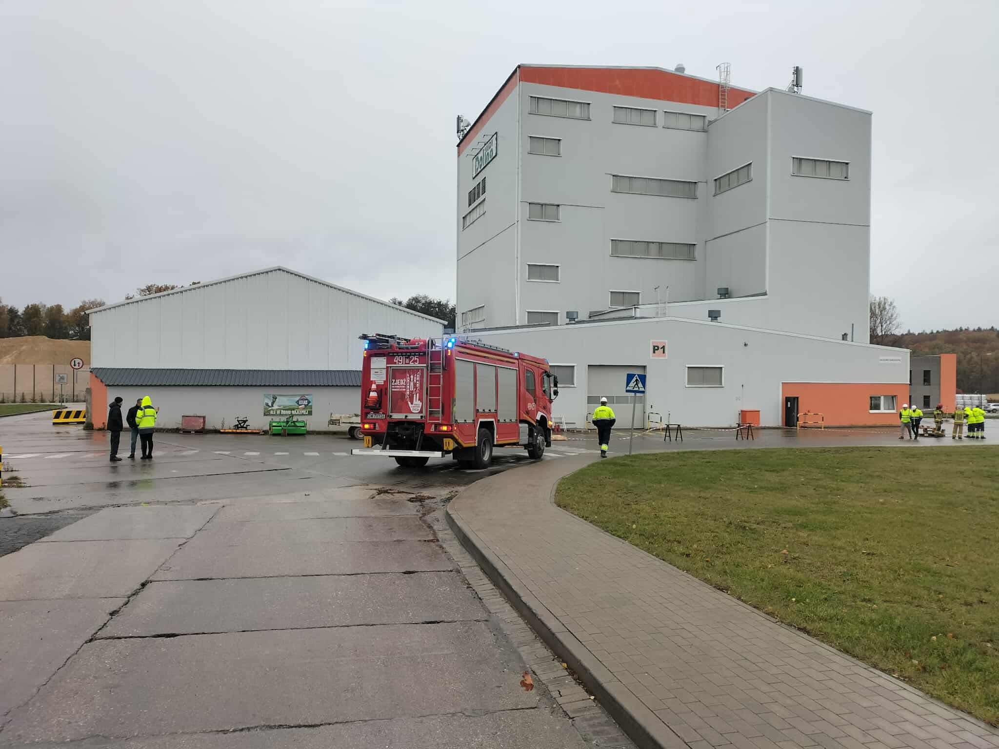 Doszło do wycieku gazu.