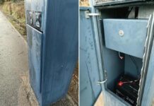 Nocny napad na parkomat