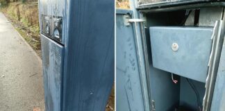 Nocny napad na parkomat