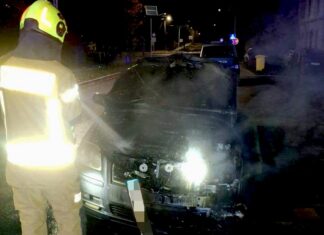 W nocy spłonął samochód. To najprawdopodobniej podpalenie.