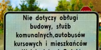 Nawet 5000 złotych mandatu za wjazd na remontowany odcinek drogi wojewódzkiej
