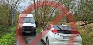 Zablokowali drogę. Żaden nie chciał ustąpić.